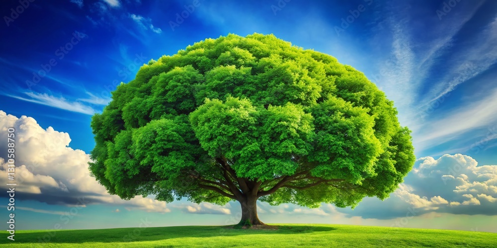 Lush Green Tree Park with Bright Sky Background - Perfect for Nature & Travel Designs Lush Green Tree Park with Bright Sky Background - Perfect for Nature & Travel Designs