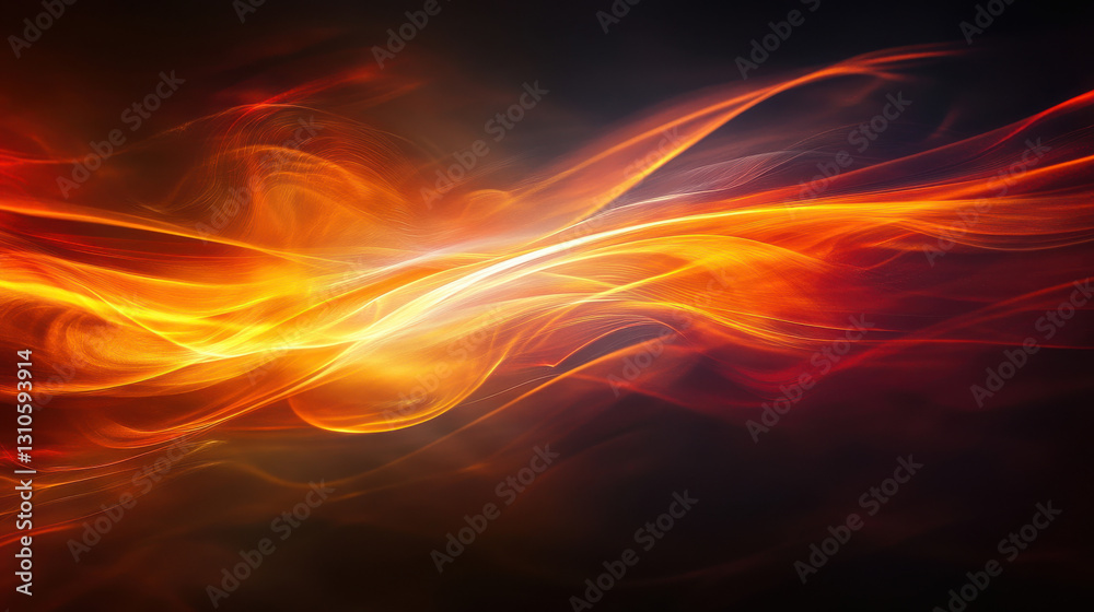 A cascade of warm amber and crimson light beams, frozen in time, diffusing through a lens with an ethereal glow A cascade of warm amber and crimson light beams, frozen in time, diffusing through a lens with an ethereal glow