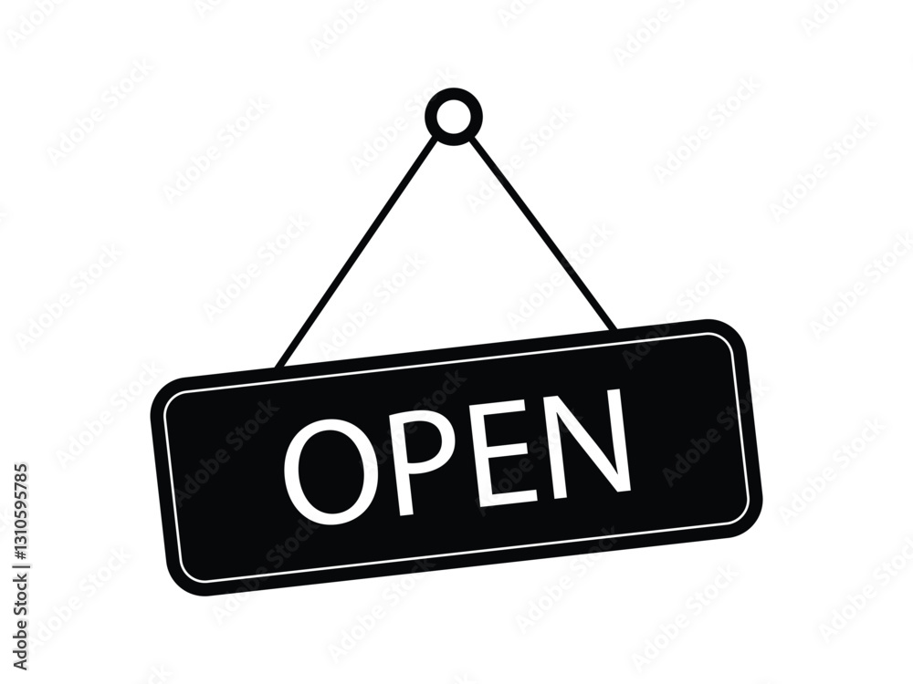 open icon illustration vector open icon illustration vector