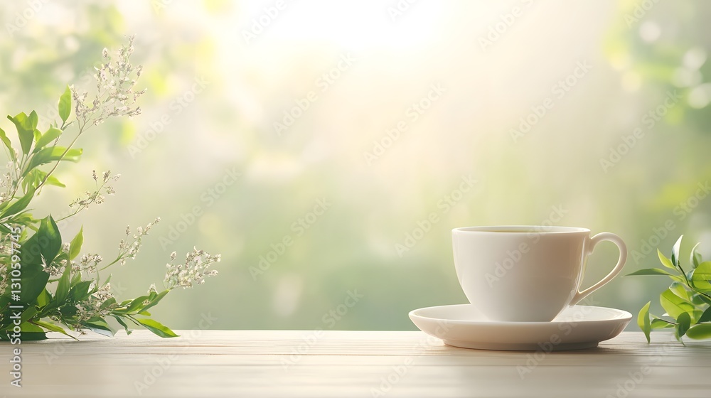 white coffee cup on table white coffee cup on table