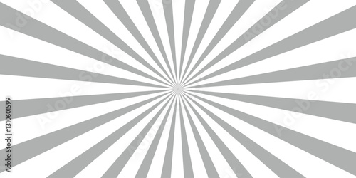 white grey sunburst background vector design