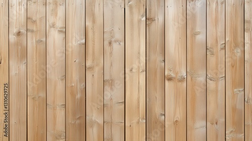 Light Brown Vertical Wooden Planks Background Texture