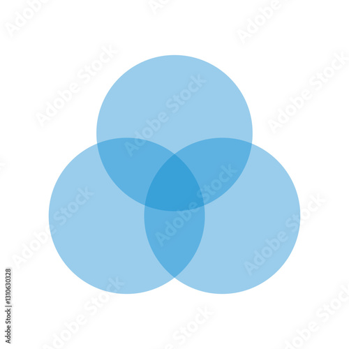 venn diagram blue