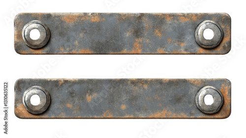 old metal door handle