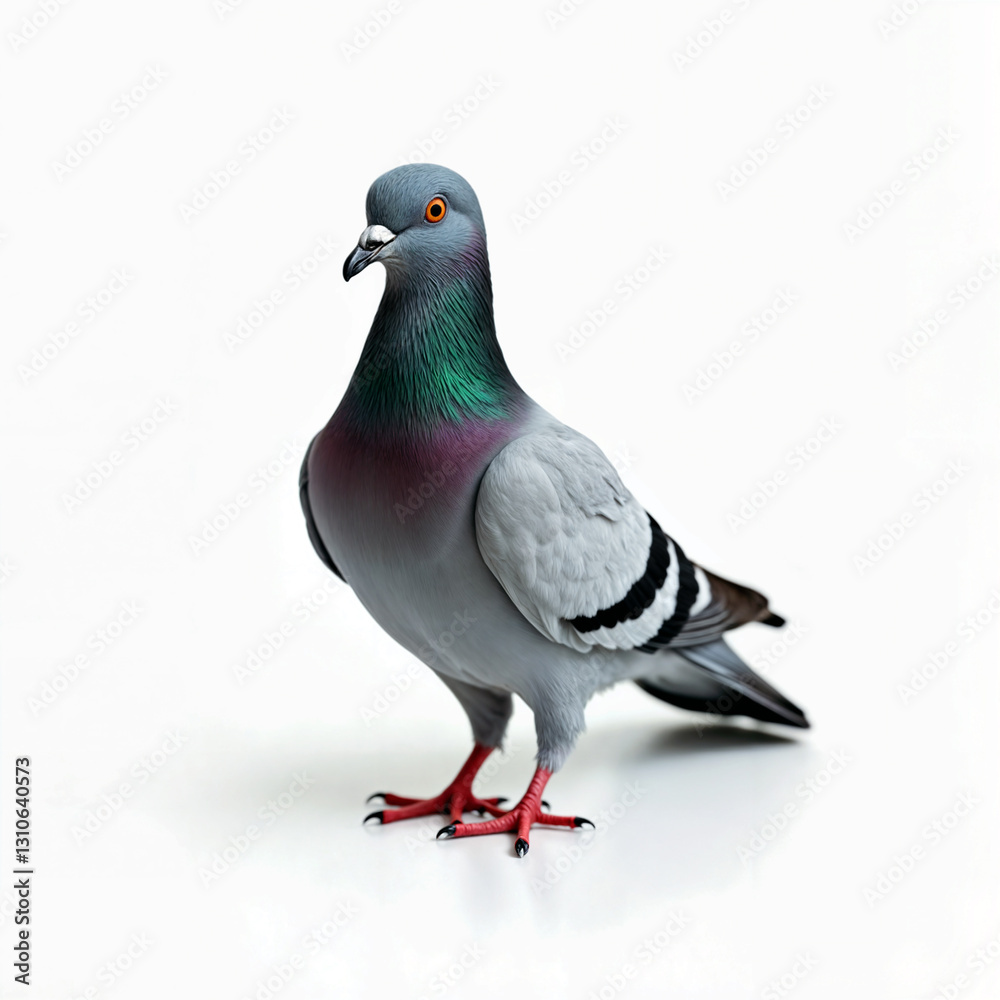 Fototapeta premium Regal Pigeon Portrait