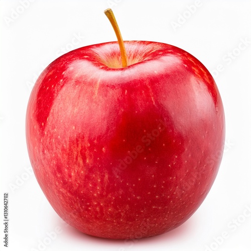 Natural Red Apple Ready for Consumption