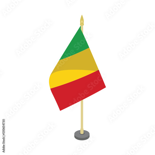 mali flagpole table vector design
