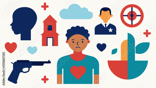 These s aim to capture the various dimensions of the impact of gun violence on communities emphasizing loss grief resilience and the call for peace.
