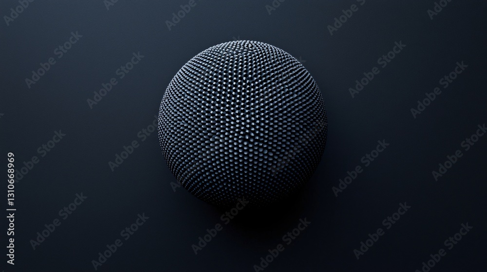 Dark Sphere, textured surface, dark background, abstract design, tech concept Dark Sphere, textured surface, dark background, abstract design, tech concept