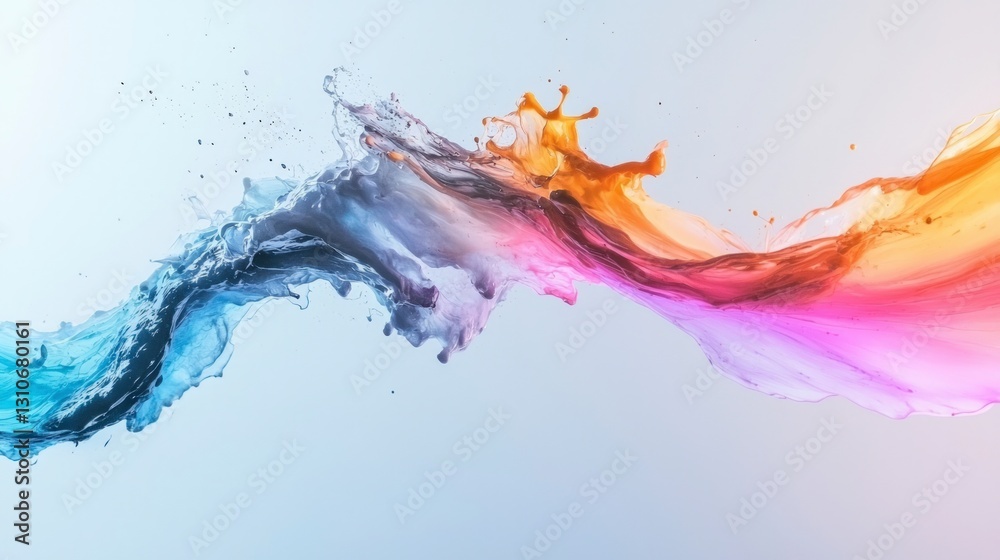 Abstract Colorful Liquid Swirl Vibrant Paint Splash Dynamic Fluid Motion Artistic Backg Abstract Colorful Liquid Swirl Vibrant Paint Splash Dynamic Fluid Motion Artistic Backg
