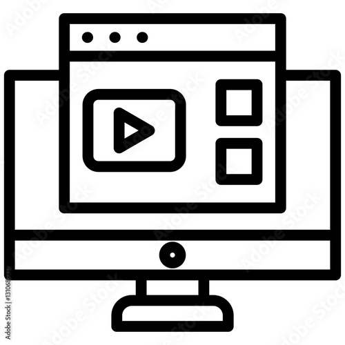 Video Tutorial Icon