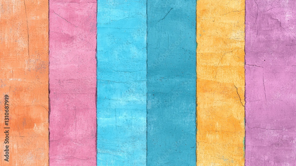 Colorful Pastel Wall Texture Abstract Art Background with Text Space Colorful Pastel Wall Texture Abstract Art Background with Text Space