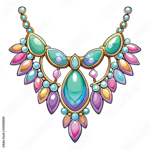 Create a highly detailed, realistic vector illustration of a precious opal gemstone, showcasing its vibrant iridescence and internal fire.  Highlight intricate play-of-color.