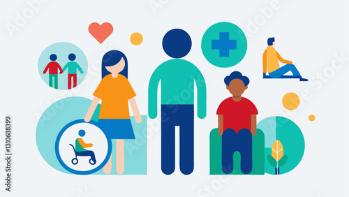 These descriptions aim to the spirit of disability inclusion while showcasing the challenges and collaborative efforts towards creating an inclusive environment.