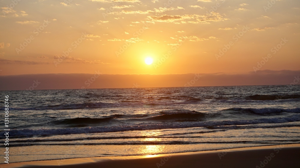 Australia's Gold Coast Queensland sunrise on the beach Australia's Gold Coast Queensland sunrise on the beach
