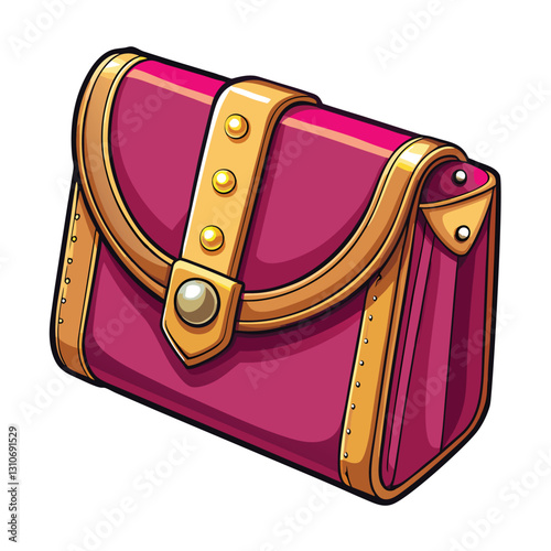Design a realistic vector illustration of a single, closed snap fastener, showcasing intricate details like its metal components and texture.  Include highlights and shadows for depth.