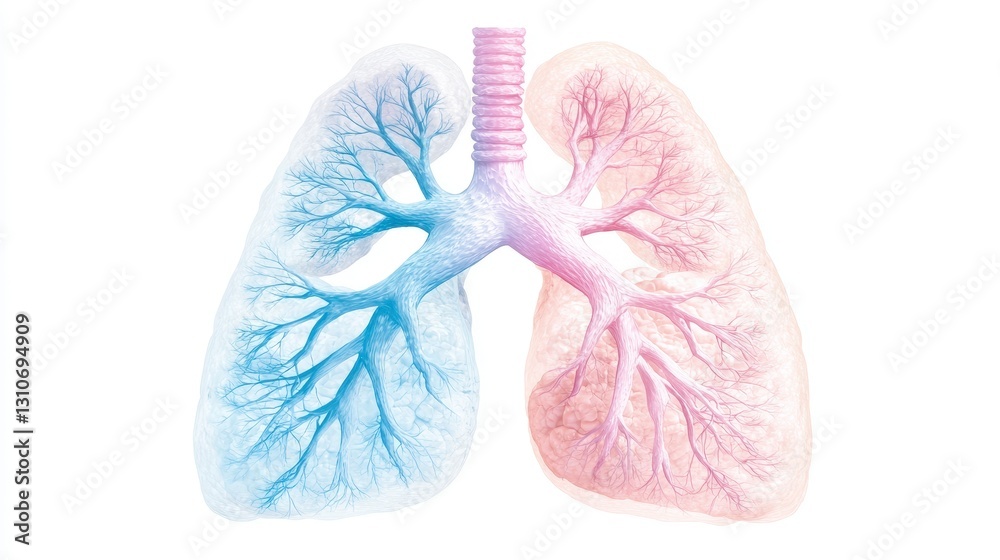 Human Lungs Anatomy Respiratory System Bronchi Alveoli Healthcare Medical Illustratio Human Lungs Anatomy Respiratory System Bronchi Alveoli Healthcare Medical Illustratio