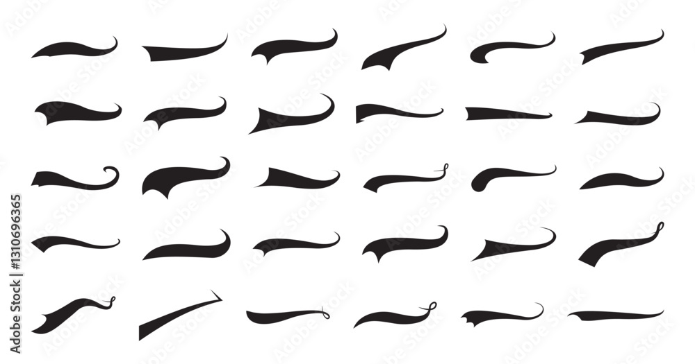 tails text symbol vector collection tails text symbol vector collection