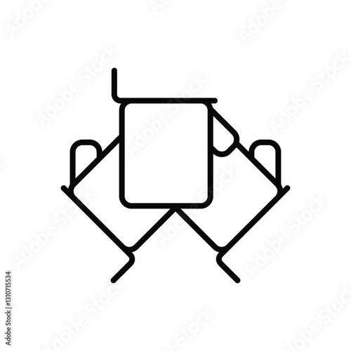 teamwork icon. Business icon vector line