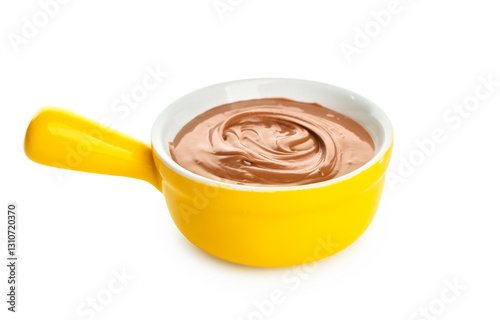 Bowl of yummy melted chocol...