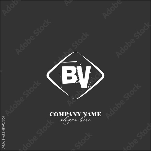 vector BV illustration of a logo for a company background abstract