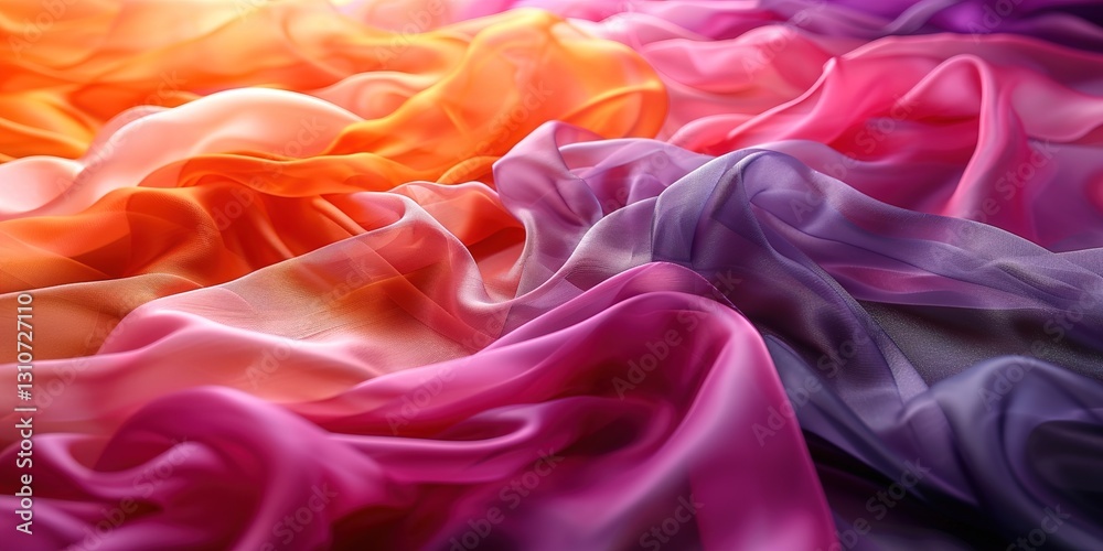 Obraz premium red silk background