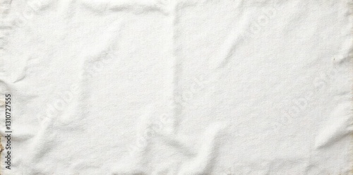 Wallpaper Mural Vintage white cloth texture with intricate weave pattern and subtle creases on a seamless background , textures, weaving, simple Torontodigital.ca