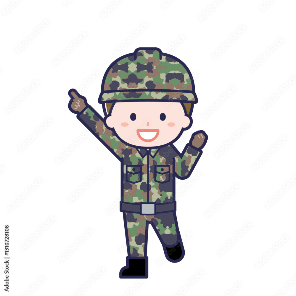 自衛隊員／男性 05