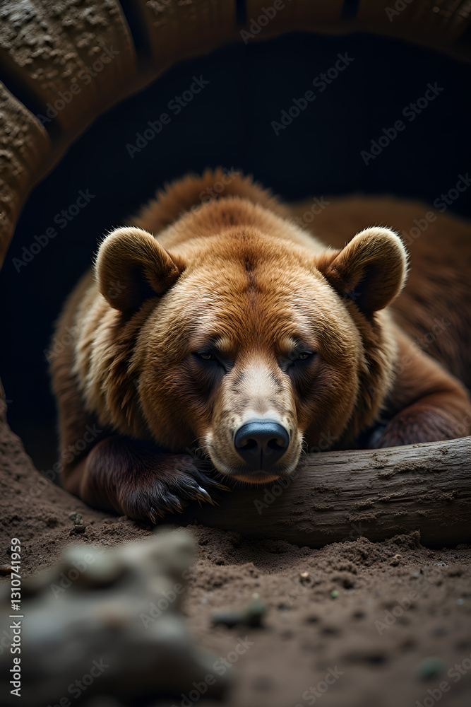 Fototapeta premium Brown bear.