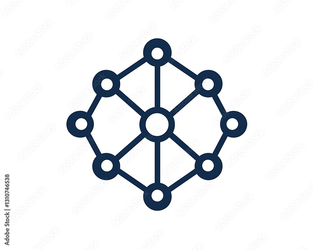 Network connection nodes. Network connection nodes.