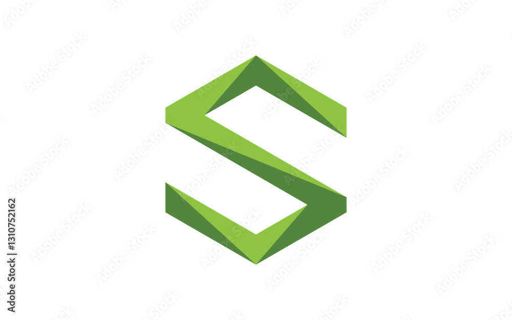 S Logo Hexagon illustration Icon Vector Template S Logo Hexagon illustration Icon Vector Template