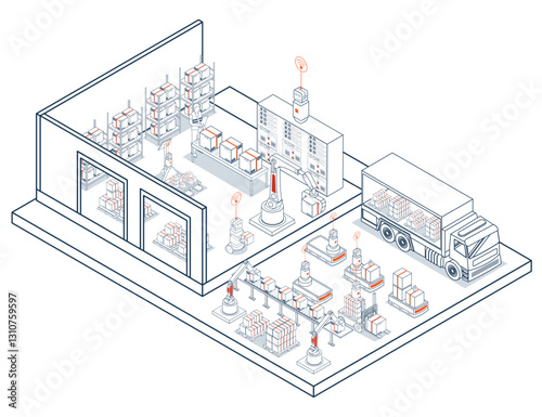 AGV Mobile Robots revolutionize smart logistics, optimizing warehouse operations and wireless transportation.