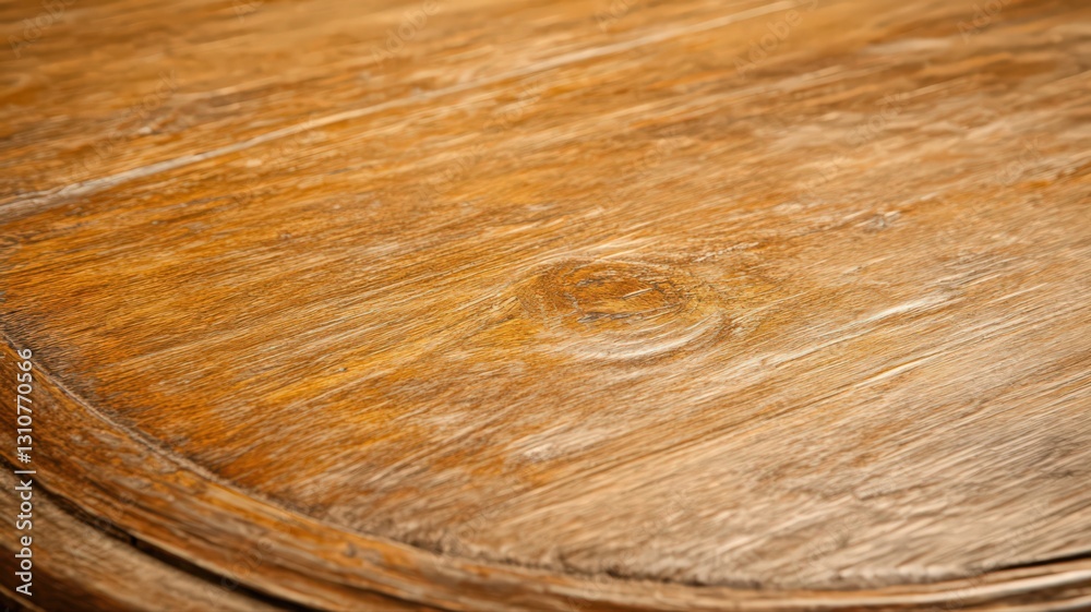 Fototapeta premium Warm Brown Wood Texture with Knot Detail