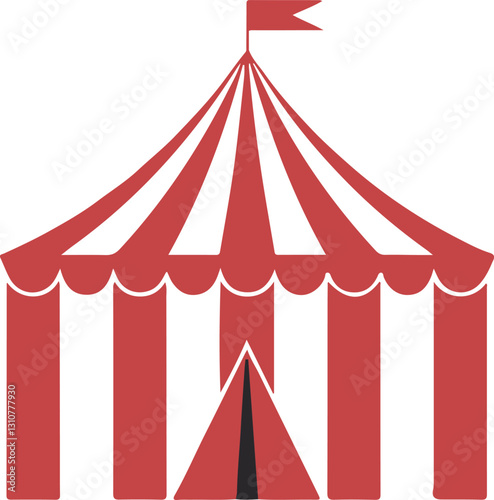  Circus Tent illustration