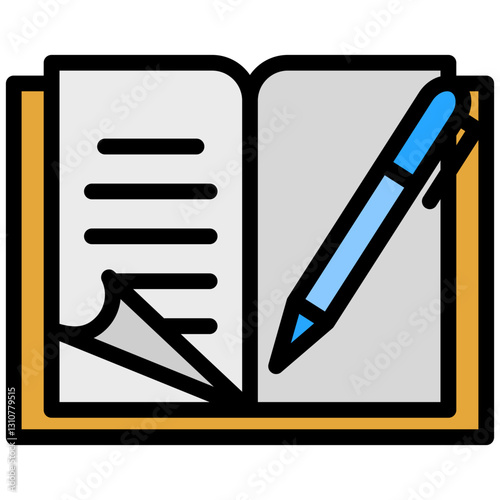 Book Writing Icon
