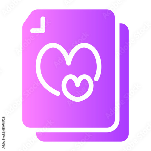 favourite Gradient icon