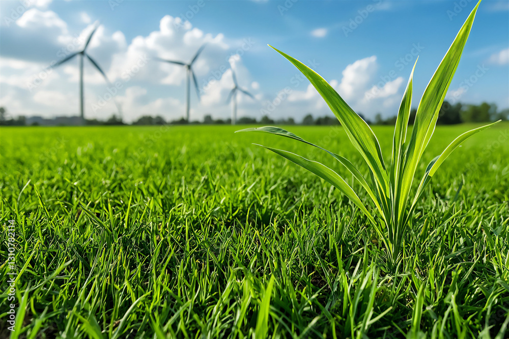 Fototapeta premium green innovations in urban planning