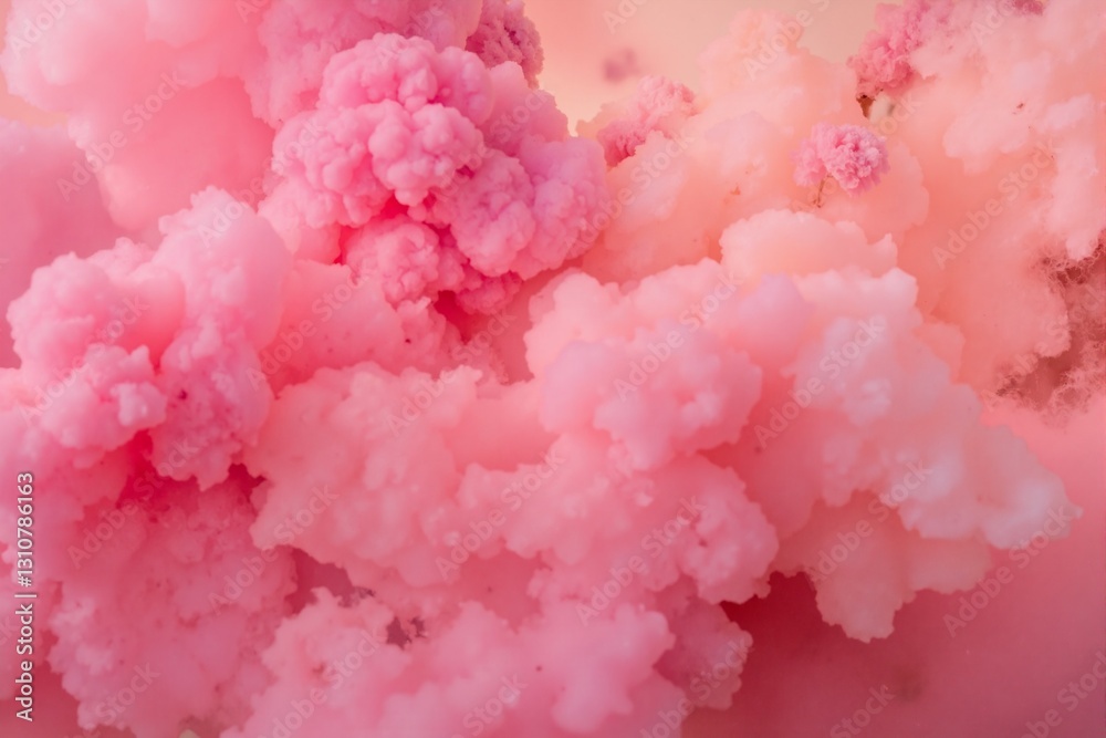Vibrant Pink Cloudscape for Bold Creative Backgrounds Vibrant Pink Cloudscape for Bold Creative Backgrounds