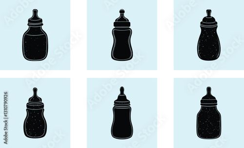 Baby Bottle Silhouette