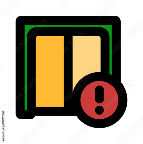 overload lift fill color icon style