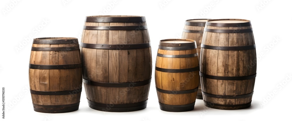 Wooden Barrels Collection Wooden Barrels Collection