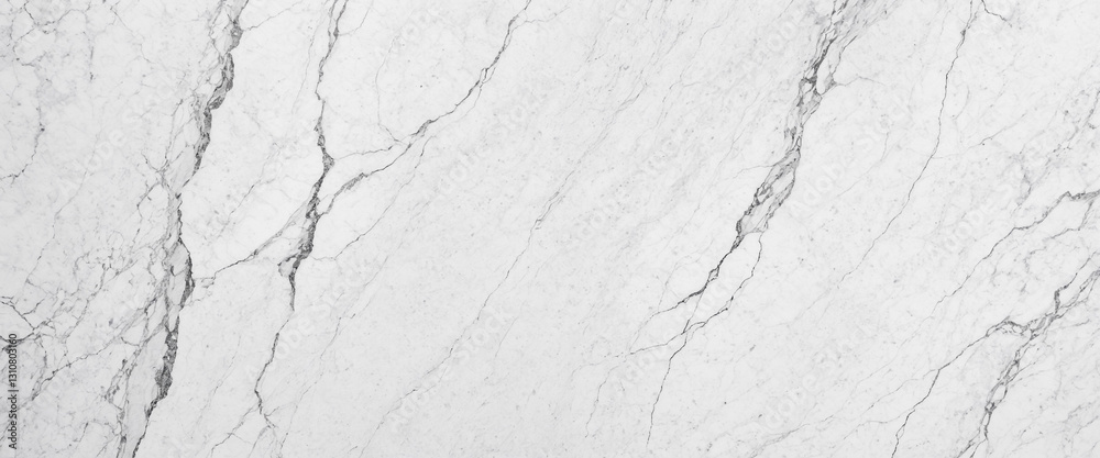 Obraz premium white marble texture with natural veining patterns