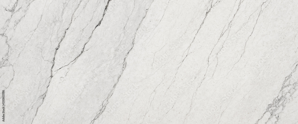 Obraz premium white marble texture with natural veining patterns