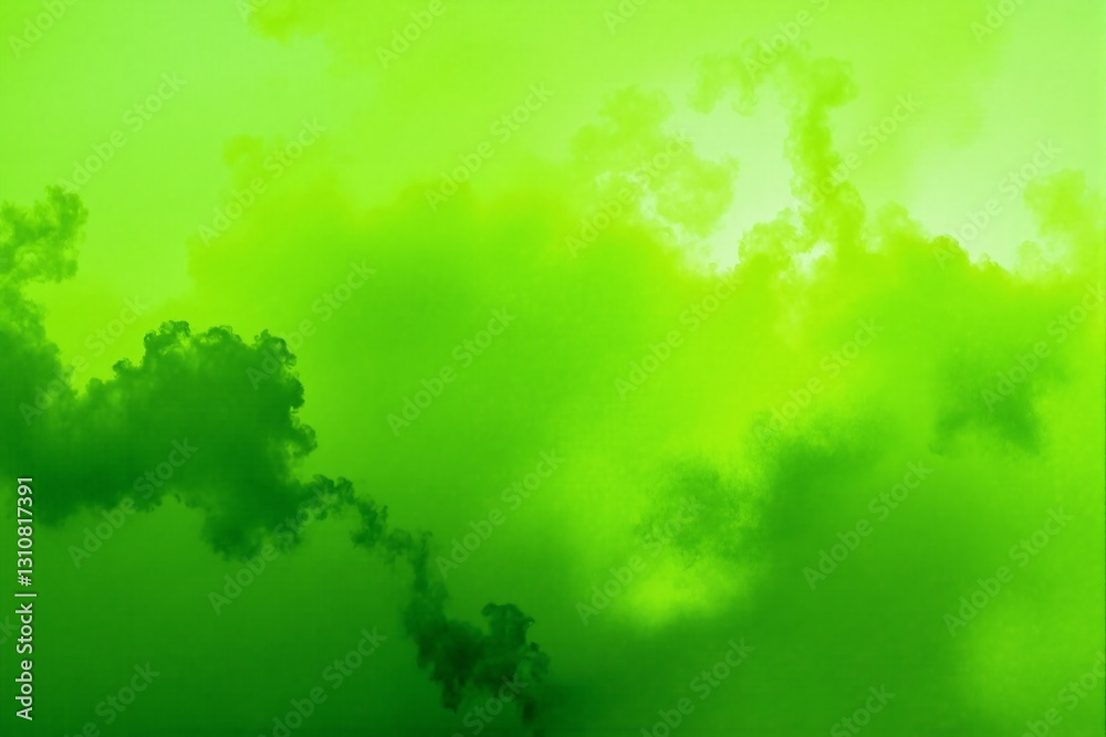 Fototapeta premium Abstract Green Cloud Background for Modern Designs