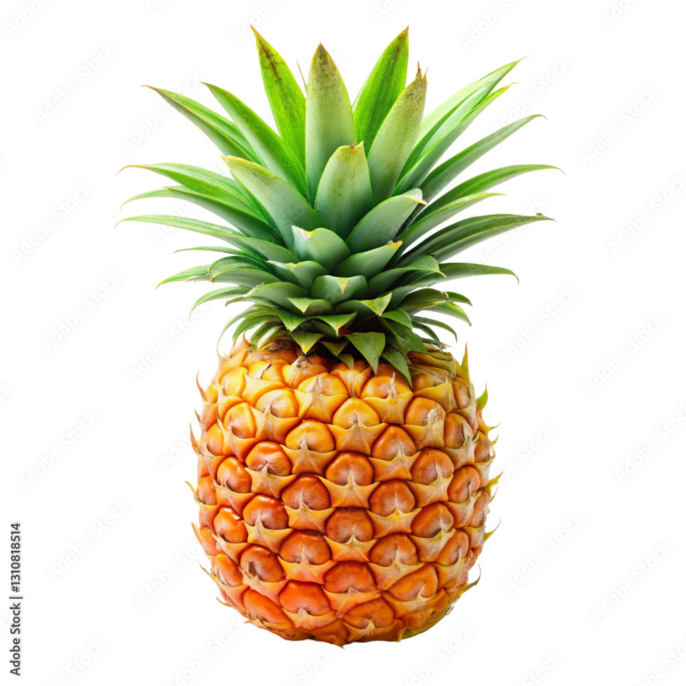 Pineapple Fruit Isolated on White Background
Pineapple Fruit Isolated on White Background
