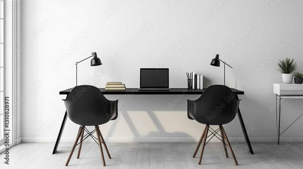 Fototapeta premium Modern Workspace Interior Design (3)