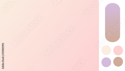 Champagne, Rose Quartz, Lilac, Nude gradient background with light blurred pattern. Abstract illustration with gradient blur design. Blurred colored abstract background. Colorful gradient