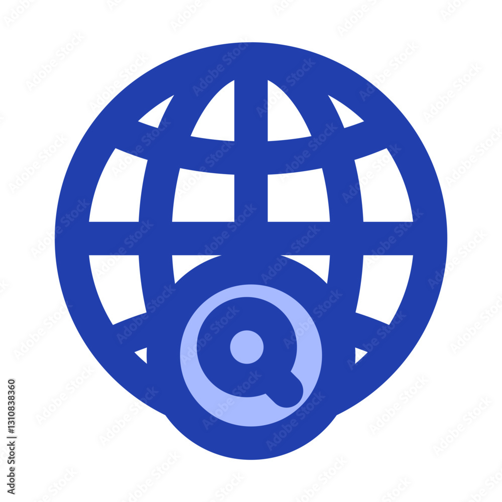 search link blue style