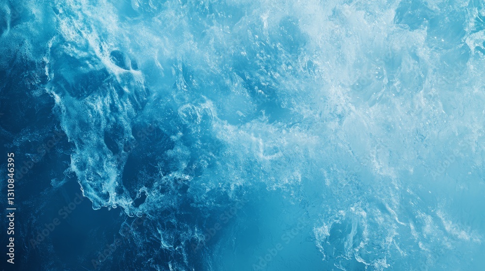 Abstract Blue Water Texture Ocean Waves Background Abstract Blue Water Texture Ocean Waves Background