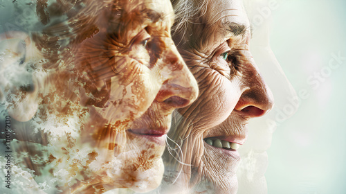 before and after elderly with and without teeth